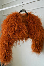 Cargar imagen en el visor de la galería, Ostrich Feather Jacket