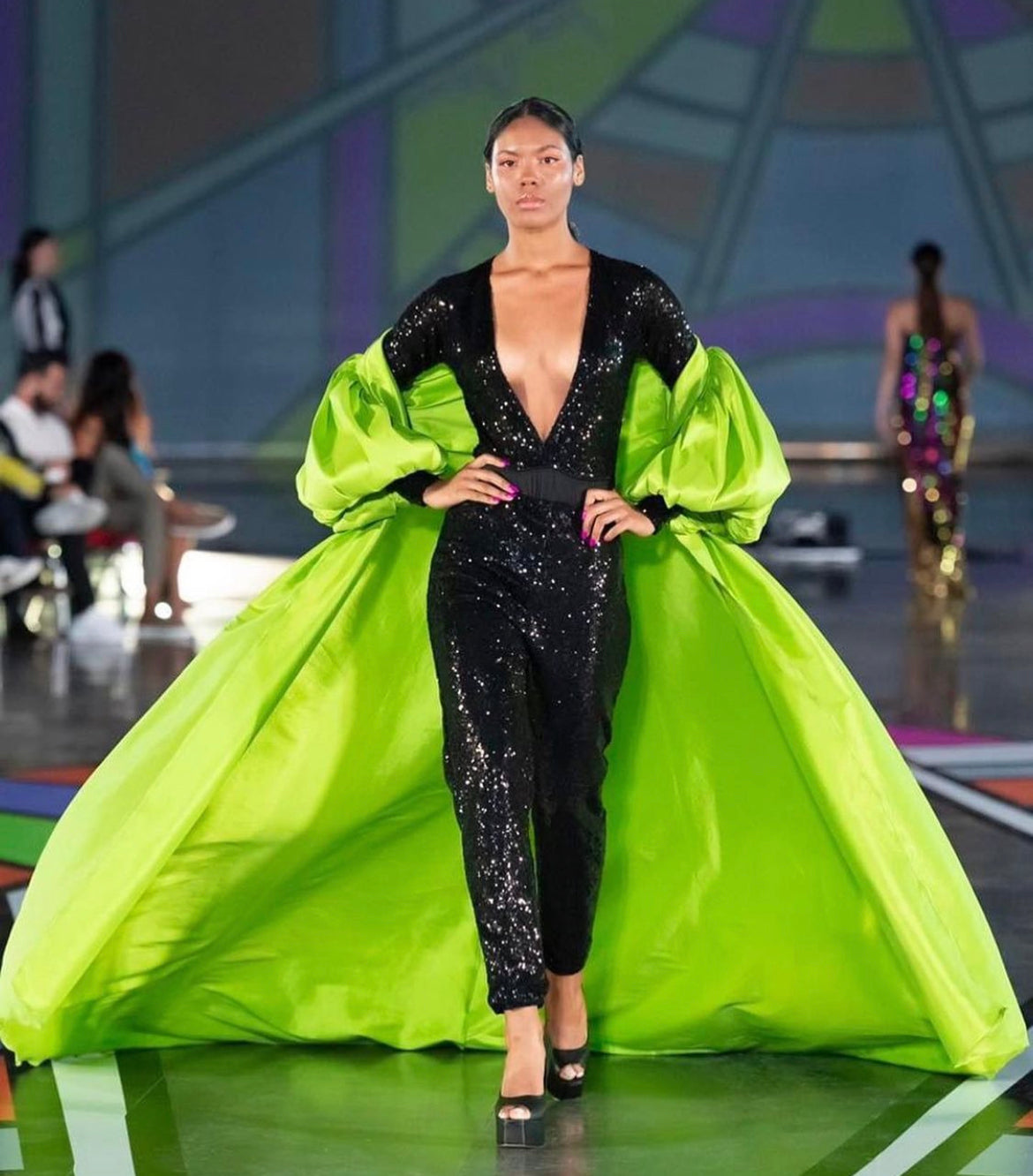 Éclat green Cape