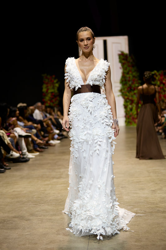 SCULPTURA ORIGAMI GOWN