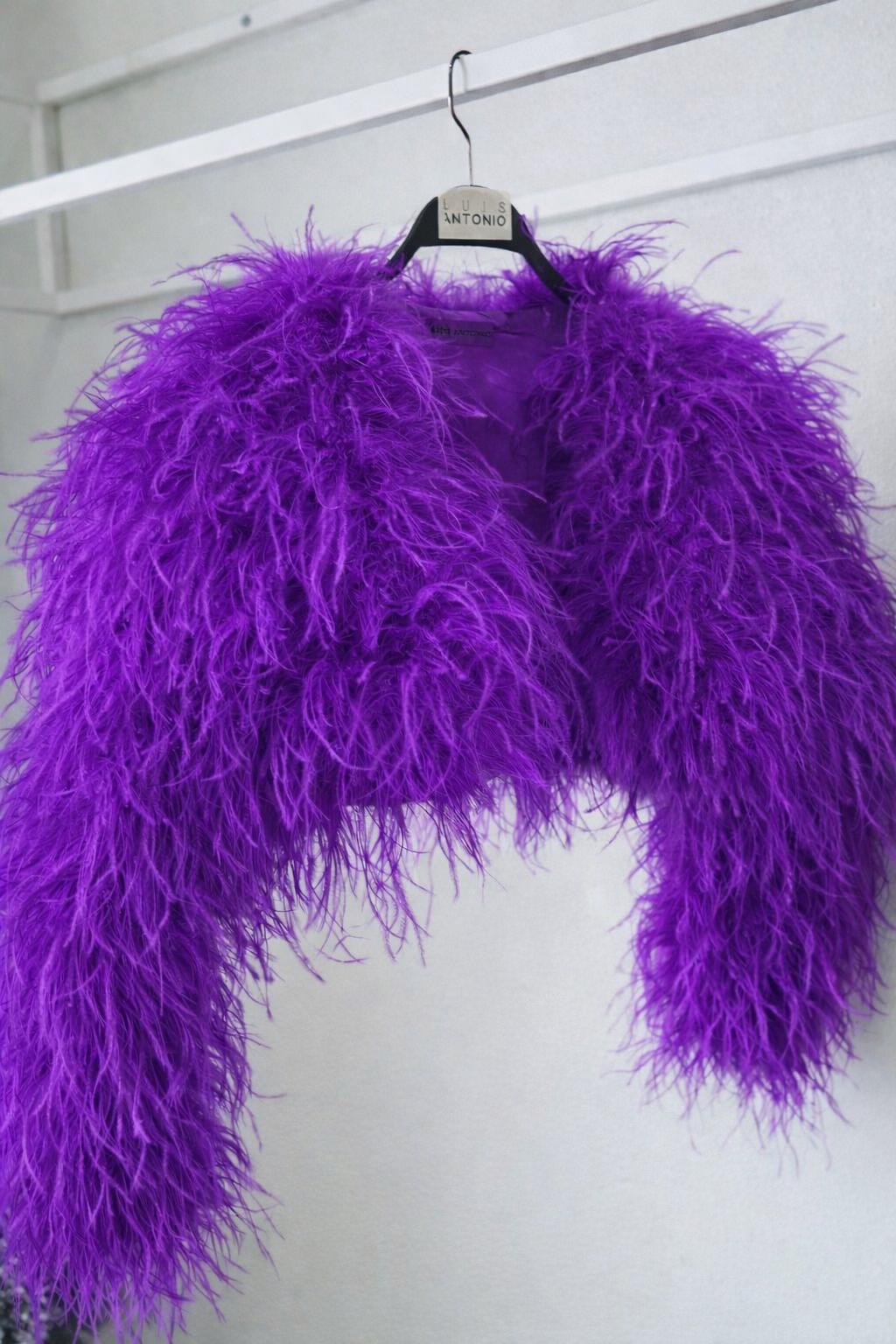 Ostrich Feather Jacket