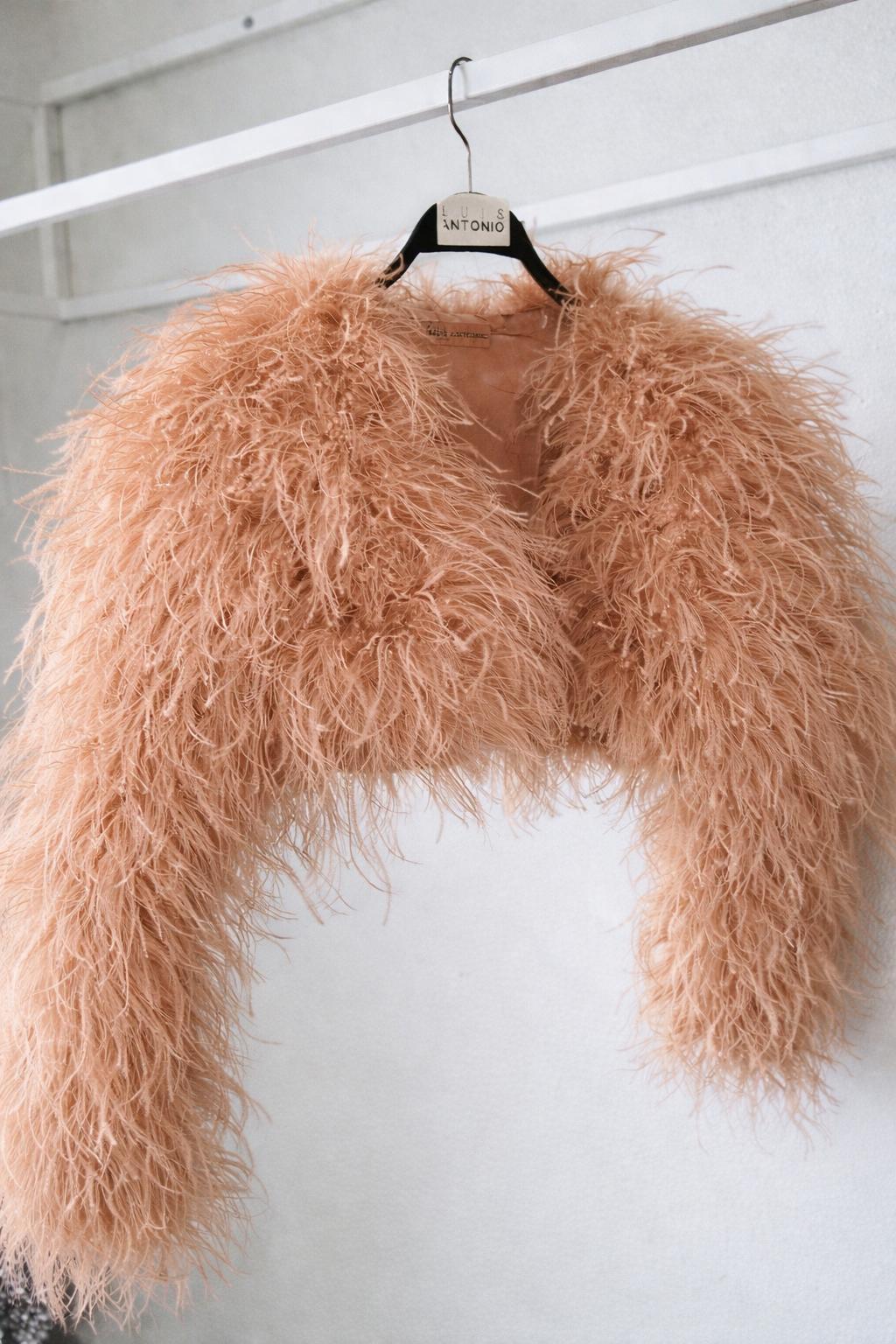 Ostrich Feather Jacket
