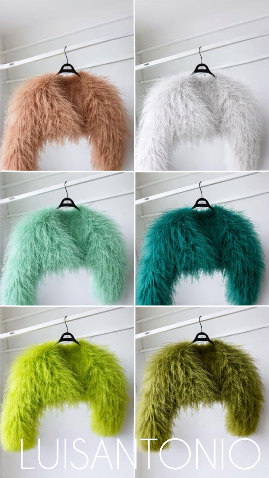 Ostrich Feather Jacket