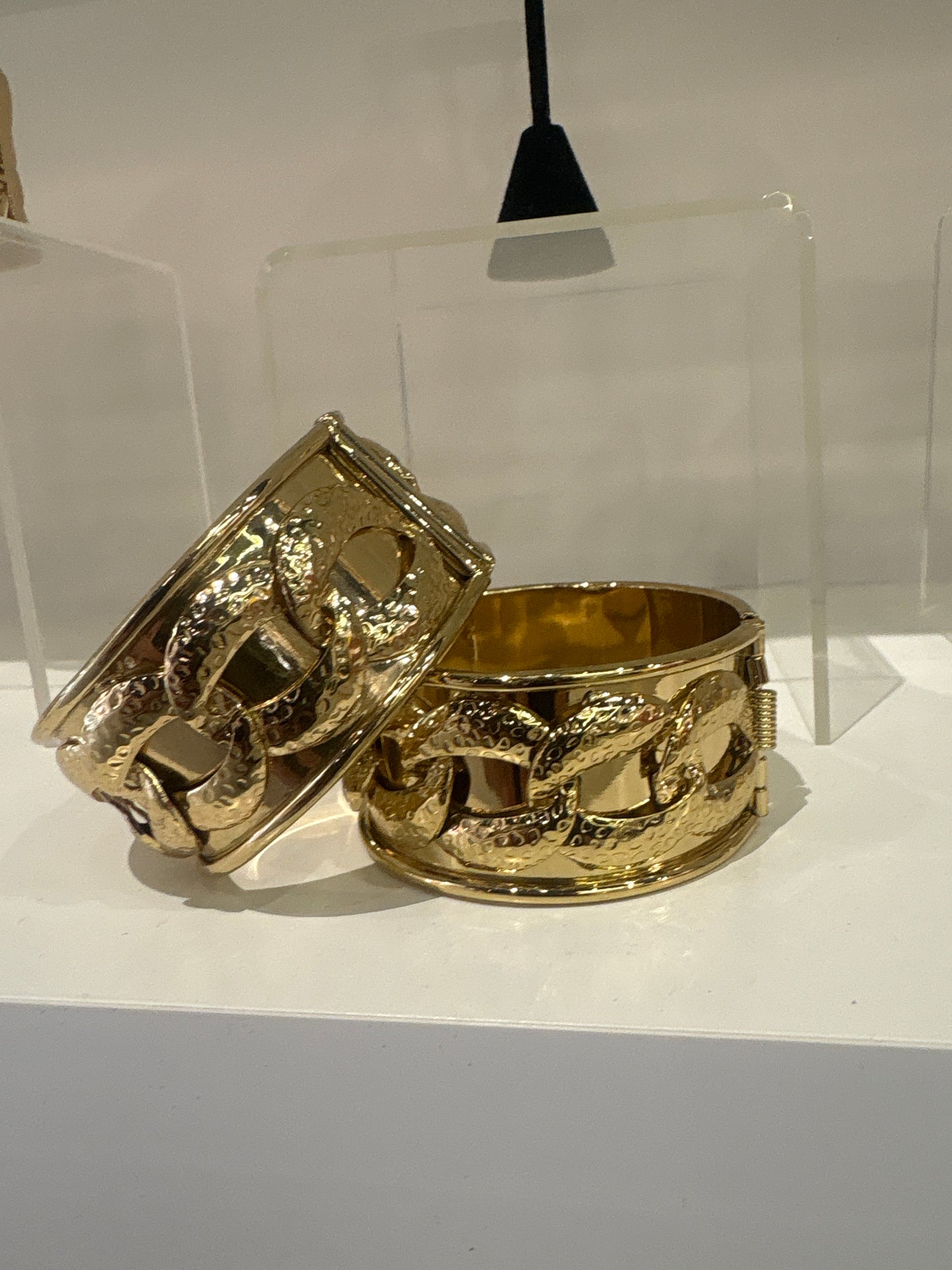 Gold bracelets