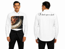 Cargar imagen en el visor de la galería, White shirt - I don’t give a fuck
