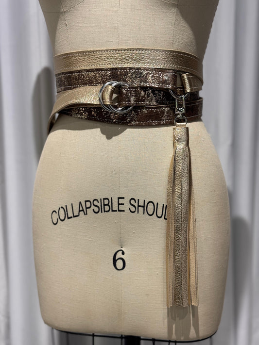 Double long belt