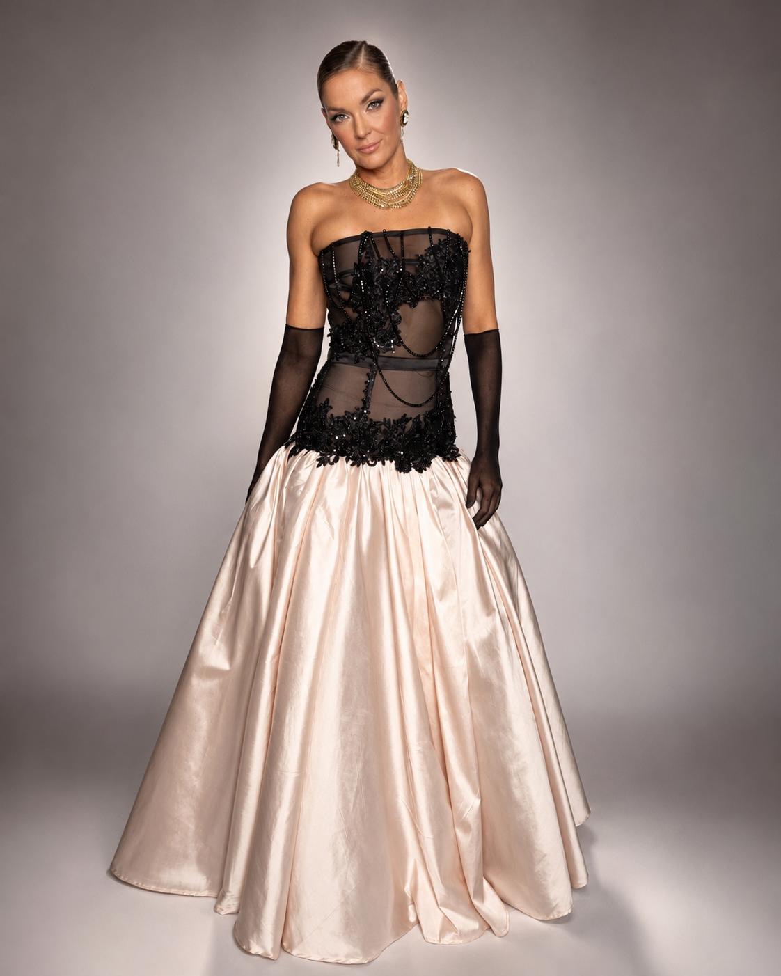 Nocturne Blush Gown