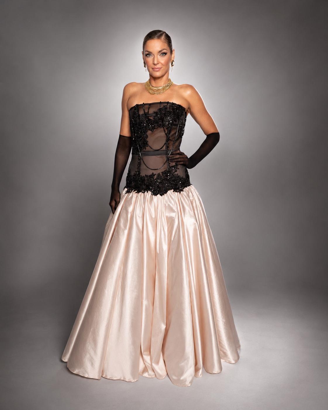 Nocturne Blush Gown