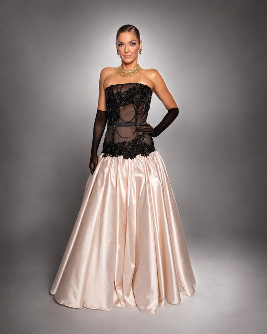 Nocturne Blush Gown