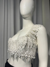 Cargar imagen en el visor de la galería, Lace White Bralette Top
