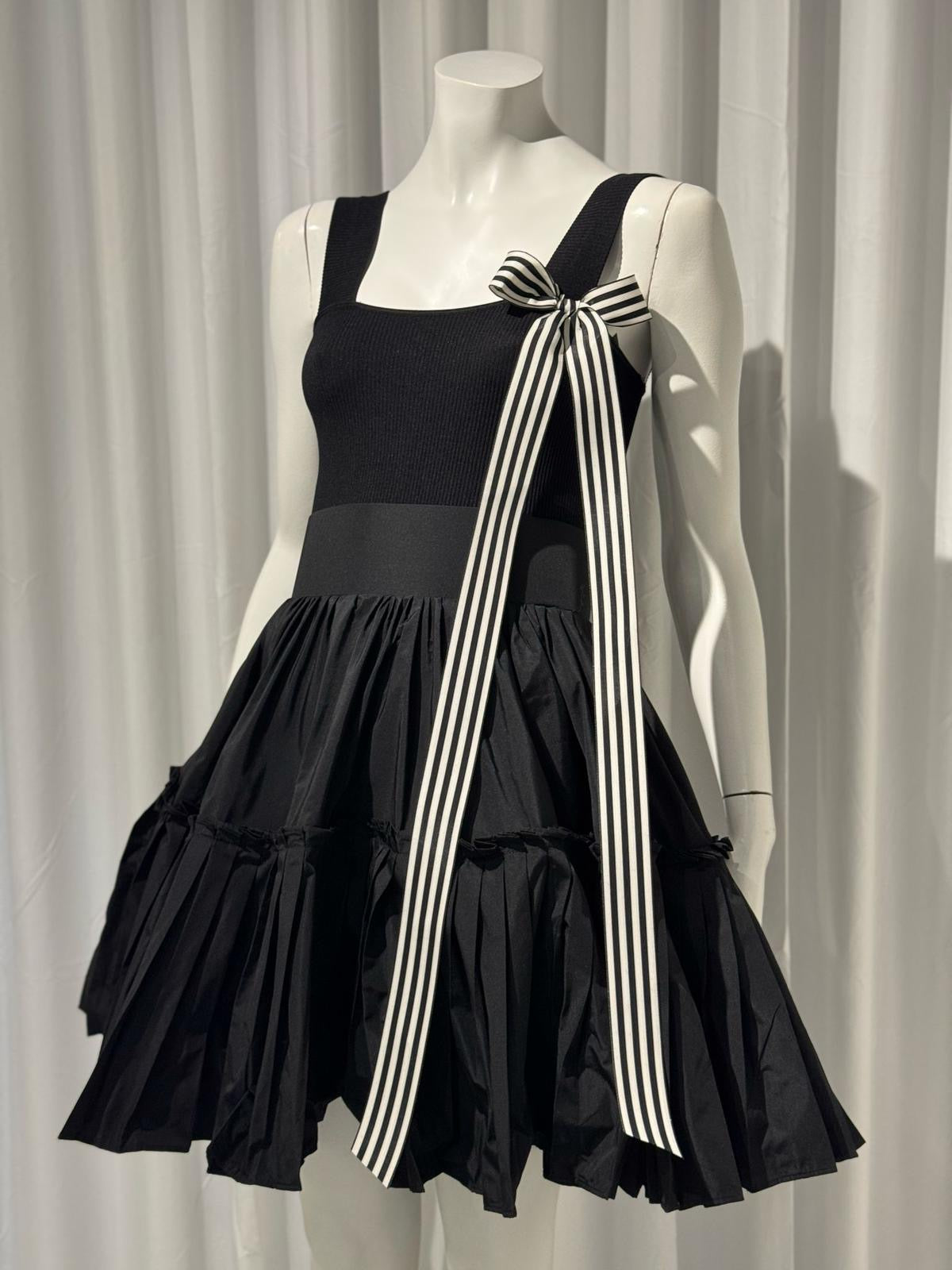 Black Ruffle Skirt