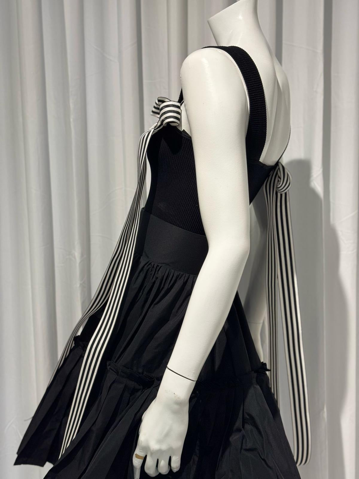 Black Ruffle Skirt