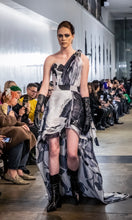 Load image into Gallery viewer, One shoulder drape bustier
