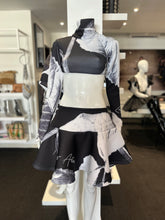 Load image into Gallery viewer, Low waist neoprene skirt
