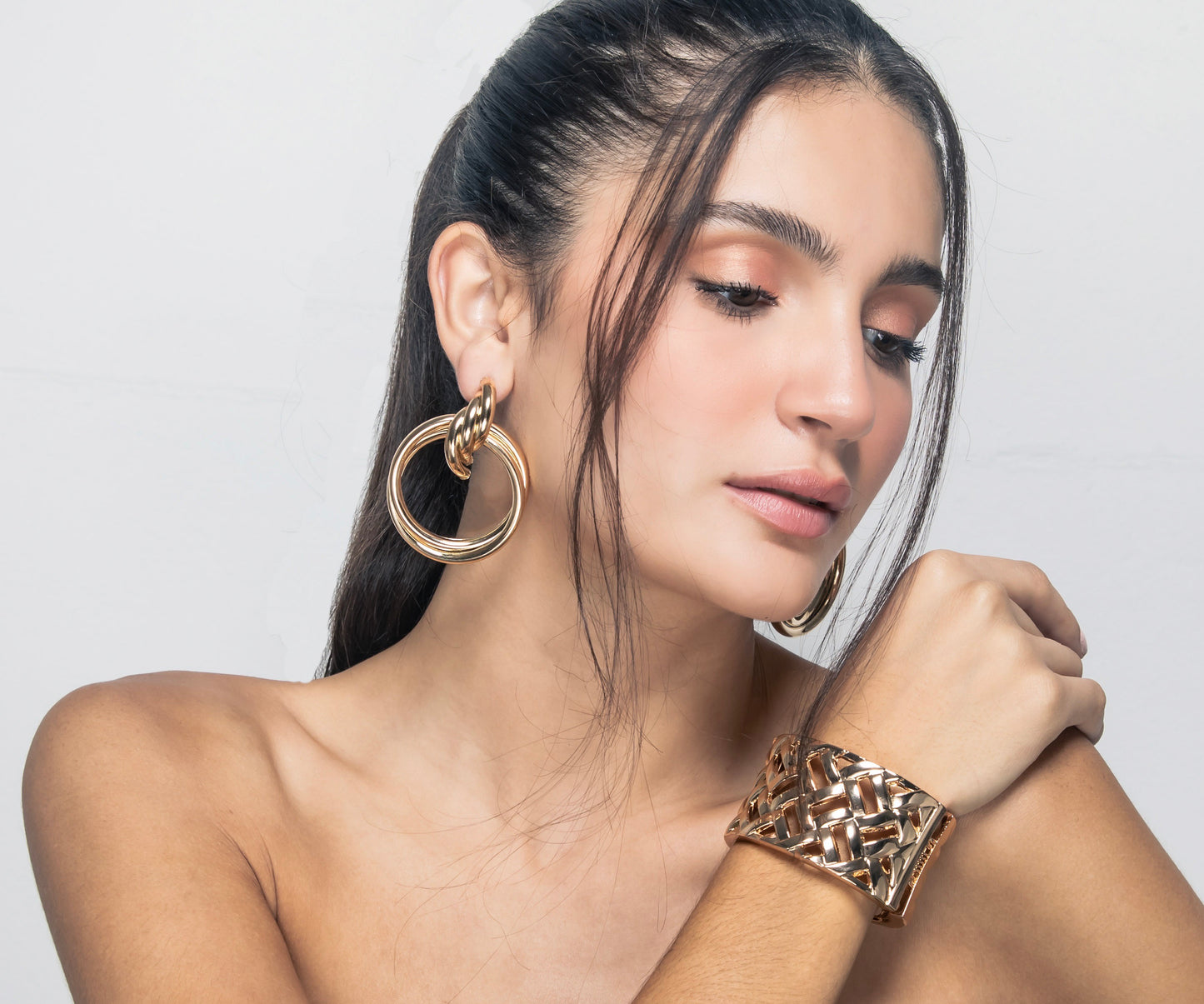 Gold bracelets